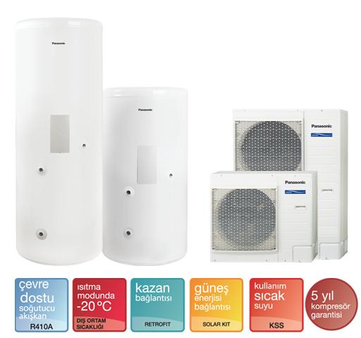 Panasonic 5 kw ısı pompası (split tip)