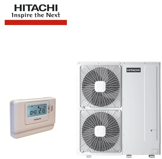 Hitachi 7,5 kw monoblok ısı pompası