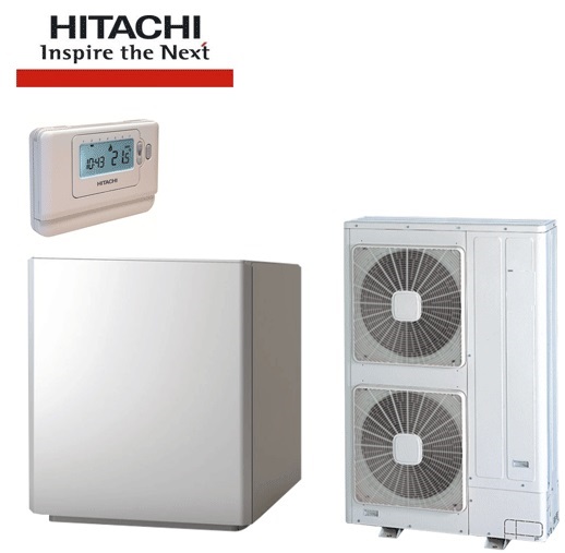 Hitachi 11 kw yüksek sıcaklık ısı pompası