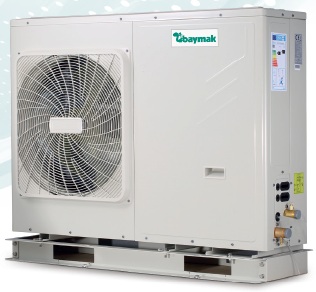 Baymak 14 kw monoblok inverter ısı pompası